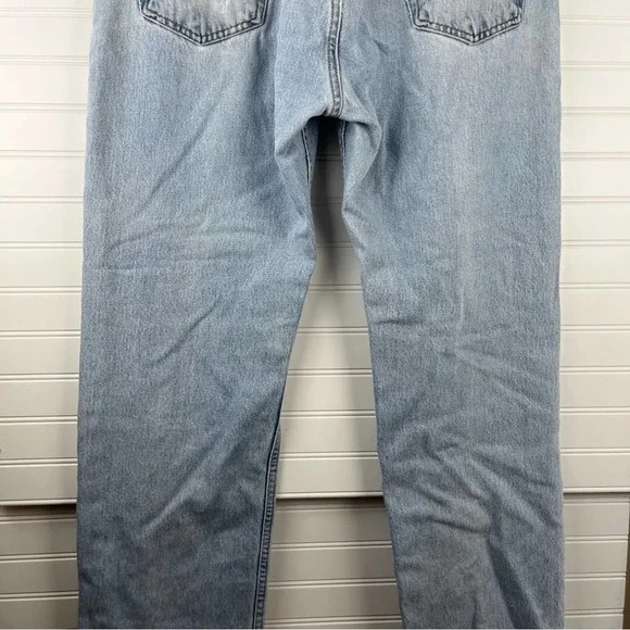 Vintage Levi’s Light Wash 505 Regular Fit Straight Leg Denim Jeans W36 L32 - Picture 9 of 10